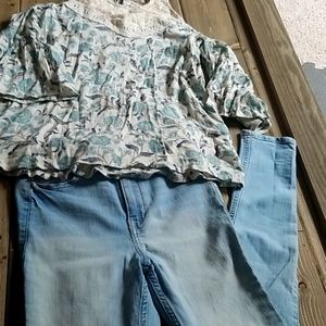 Hollister Jean's and top